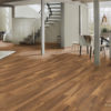German Eurostyle Handscraped Laminate Red River Hickory Wood Laminate Swatch