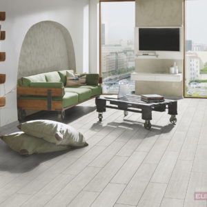 German Eurotrend Classic Laminate Atlas Oak Wood Laminate Room Scene