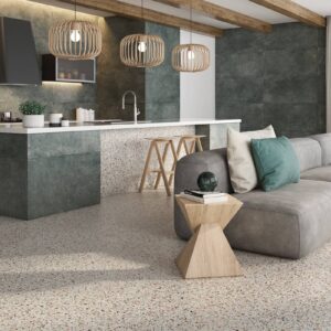 Porcelain Tile Kore Emerald RoomScene