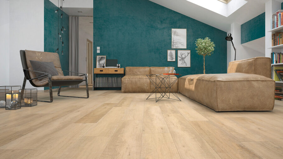 Lamdura Edgewood Wood Laminate Room Scene