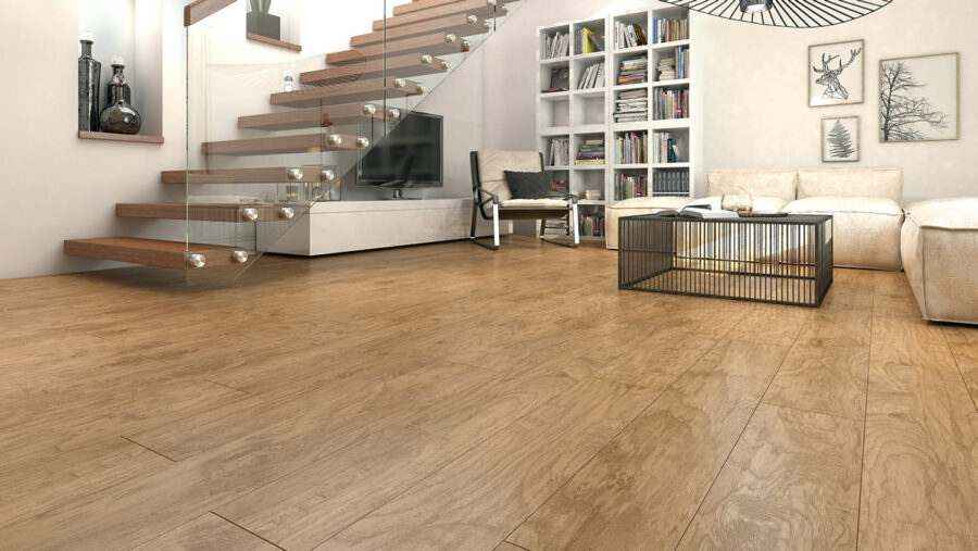 Lamdura Laurel Wood Laminate Room Scene