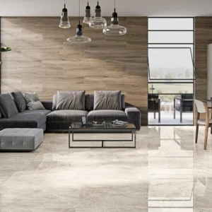Glazed Porcelain Tile Wells Ivory Tile Swatch